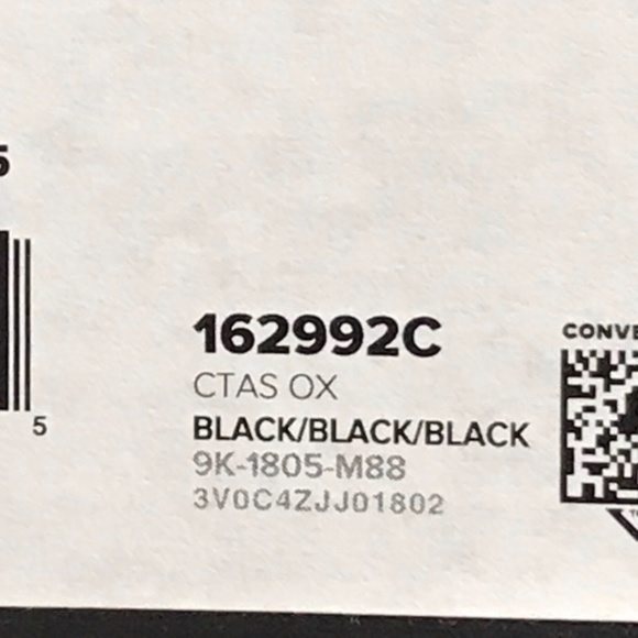 Converse CTAS Ox Low Top Purple Black Glitter Shoes - Picture 7 of 7